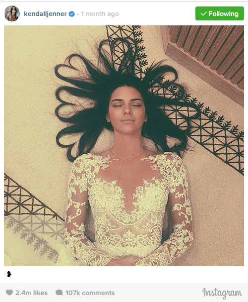 kendall jenner instragram